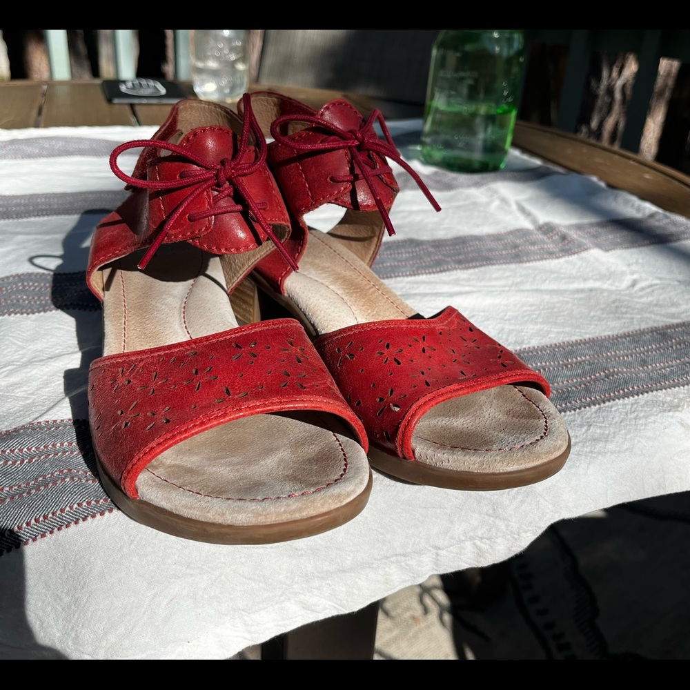 Dansko Strappy Wedge Sandal